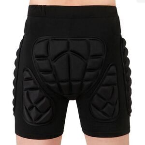 Soared XXL Unisex Snowboard Ski Bike Hip Protection Padded Compress Shorts